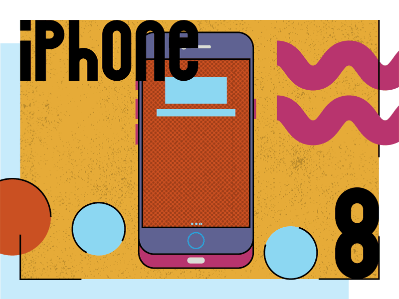 Phone Illustrations 📱 design flat graphic illustration illustrator vector