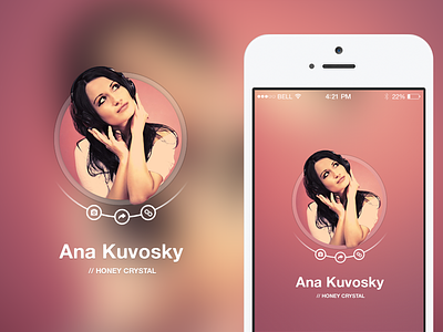 Profile Concept App app icons ios profile