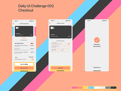 Daily UI 002 app dailyui design ui