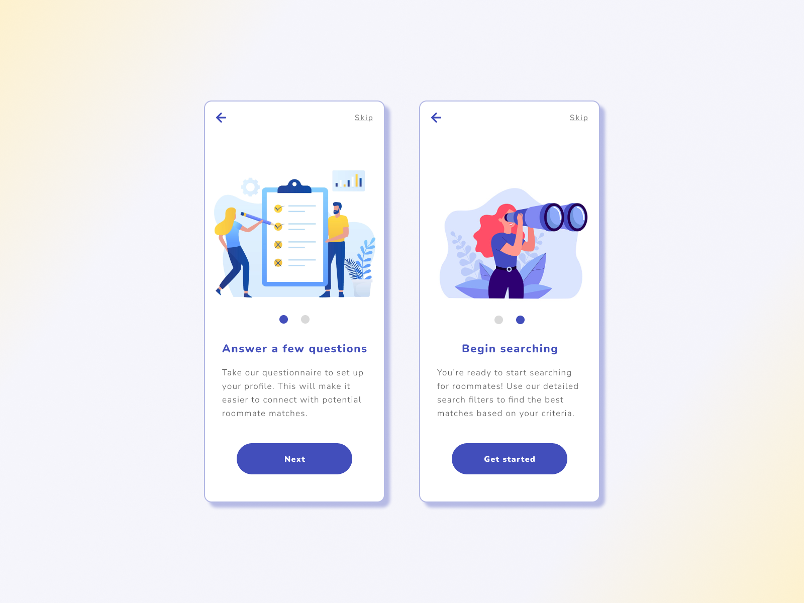 Daily Ui 023 Onboarding By Amanie Johnson On Dribbble