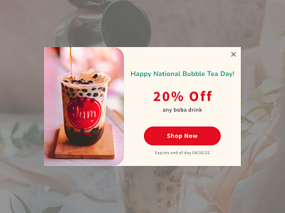 Daily UI 036 - Special Offer