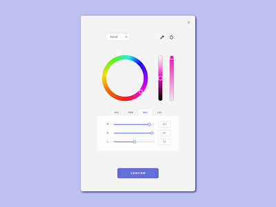 Daily UI 060 - Color Picker