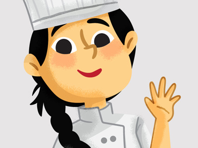 Chef character chef design illustration