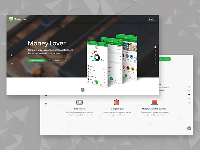 Landing Page moneylover