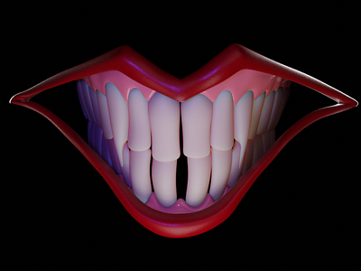 smyle 3d design illustration