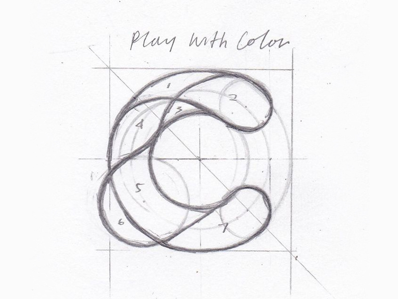 Clone Logo Concept branding brush calligraphy face font identity logo marker pen pencil sketch