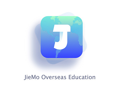 JieMo Overseas Education app icon j jiemo map ui 许小拼