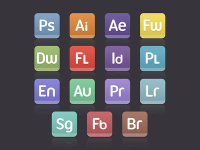 Flat Custom CS Icons