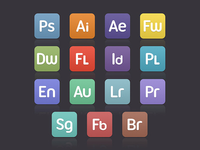Varient Flat Custom CS Icons