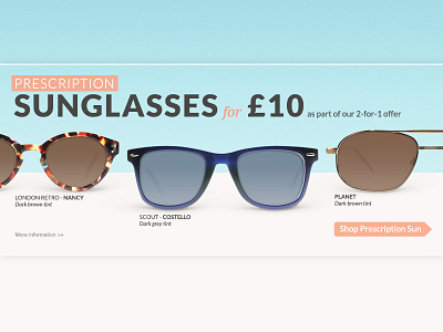 Prescription Sunglasses Banner