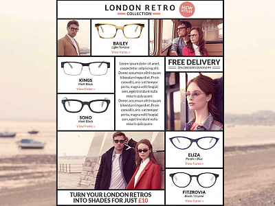 London Retro Email