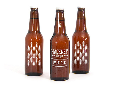 Hackney Craft – New bottle mock beer bottle craft hackney lager minimal mock up product