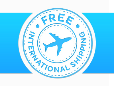 Free Shipping airplane blue free free shipping graphic international roundel shipping