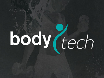 Body Tech Logo body fitness flow form icon logo tech