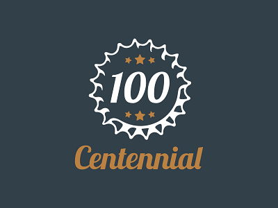 Centennial Logo branding design graphic design illustration logo typography vector