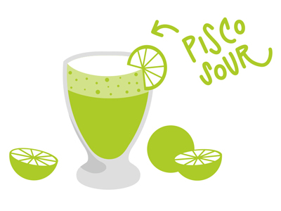 Pisco Sour By Alice Tebaldi On Dribbble