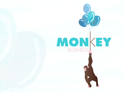 Monkey Business business logo money monkey