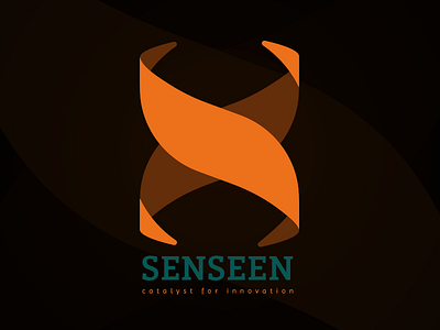 Dribbble Senseen innovation logo lettering initial s