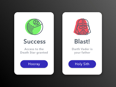 Star Wars Flash Messages