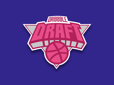 The Dribbble Draft is on! basketball dribbble invite invites logo