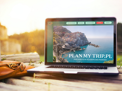 Plan My Trip.pl design figma prototype ui ux web design