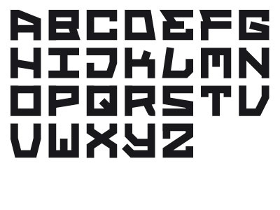 Type font type vector