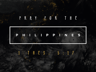 Pray For The Philippines
