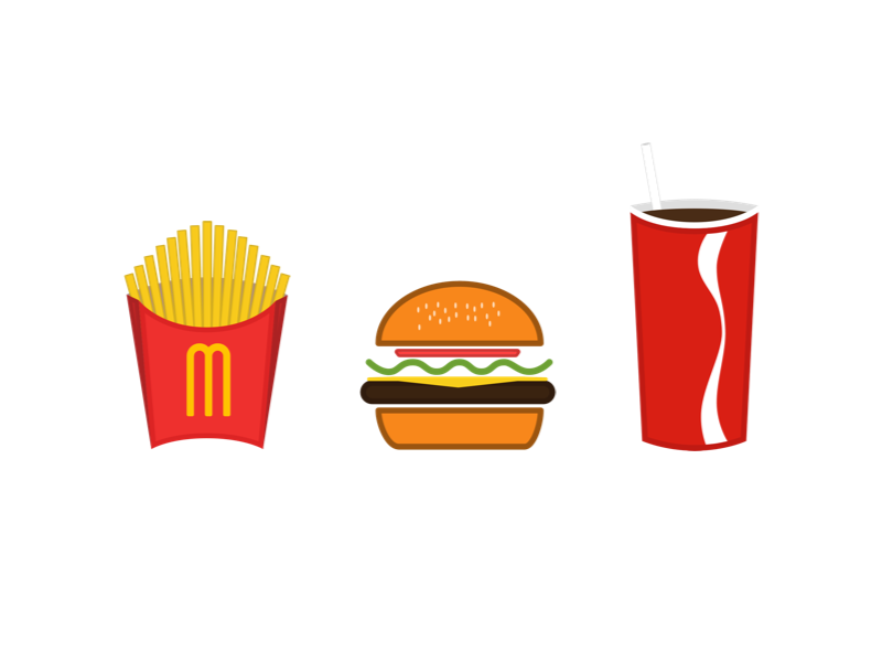 Junk Food by Joe Valenti on Dribbble