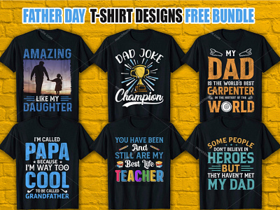 Father Day T Shirt Design Bundle