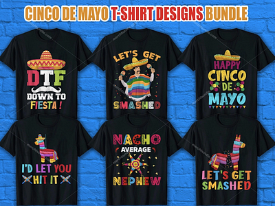 Cinco De Mayo T-Shirt Design branding design graphic design illustration logo typography vector