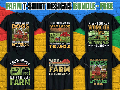 Farming T Shirt Design