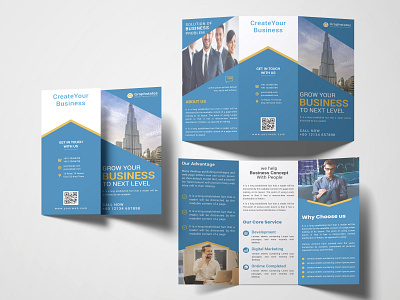 Corporate Business Brochure banner branding brochure company profile design flyer graphic design illustration profile template vector