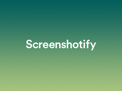 Screenshotify - Final Logo Design