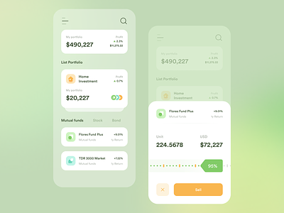 Genyer - Investment App Design