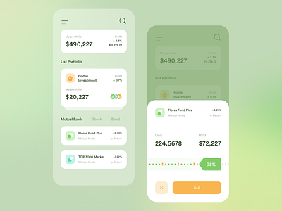 Genyer - Investment App Design by Farhan Fauzan on Dribbble