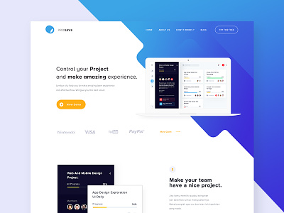 #Exploration Project Manager Landing Page