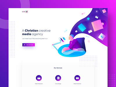 Creative Agency Landing Page