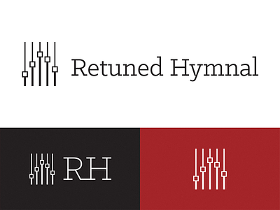 Retuned Hymnal Logo brand hymns logo music retuned