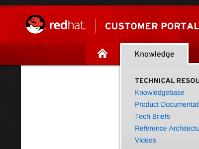 Customer Portal customer portal red hat ui web