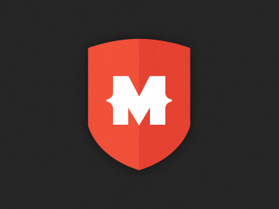 M is for Awesome brewery logo mark method shield