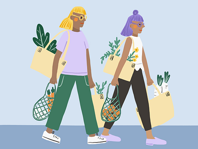 Green Living people illustration sheila han women illustration