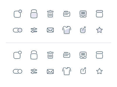 Icons icon icon set icons illustrator line icons outline sketch vector