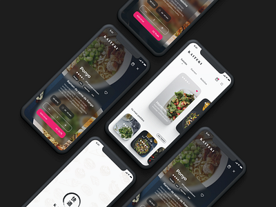 Kaiteki delivery app delivery food ios store store app ui