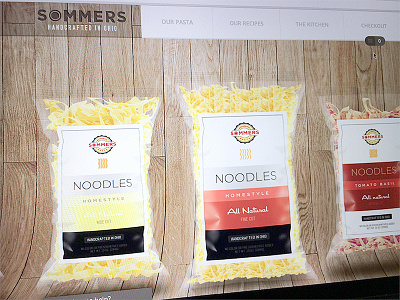 Sommers Pasta ecommerce ohio pasta sommers website