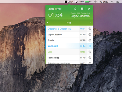 Jera Timer for MacOS