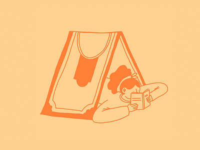 Money Tent Illustration