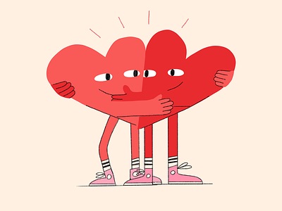 I Love Love! character digital illustration procreate procreate app procreate art