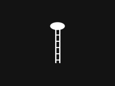 Art Design Concept: A staircase to heaven 2d blackwhite branding clean design illustration minimal simple theme ui ux vector