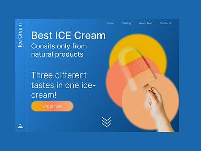 Landing Page: Ice Cream
