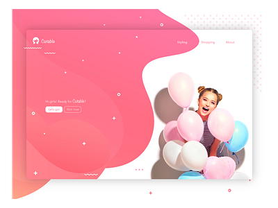Cutable Landing Page